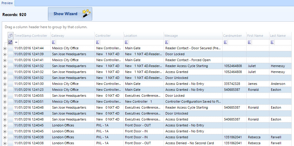 Reports - All Messages